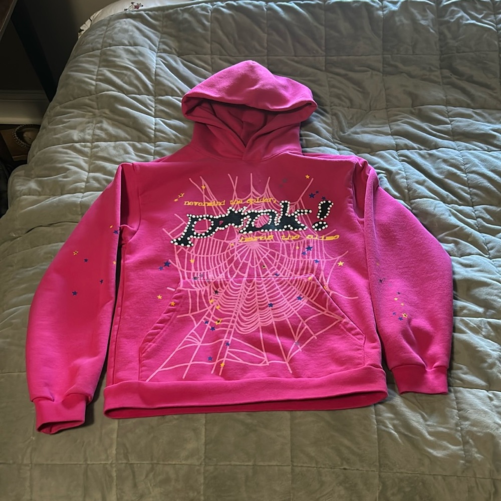 COPY - Men’s Sp5der “P*NK” hoodie size S
